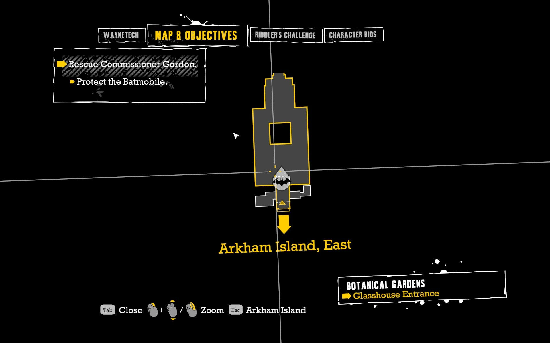 Wallpaper #_u94TJMBMN-XEVvV3j2j59 Arkham Botanical Gardens Riddler Map Fasci Garden