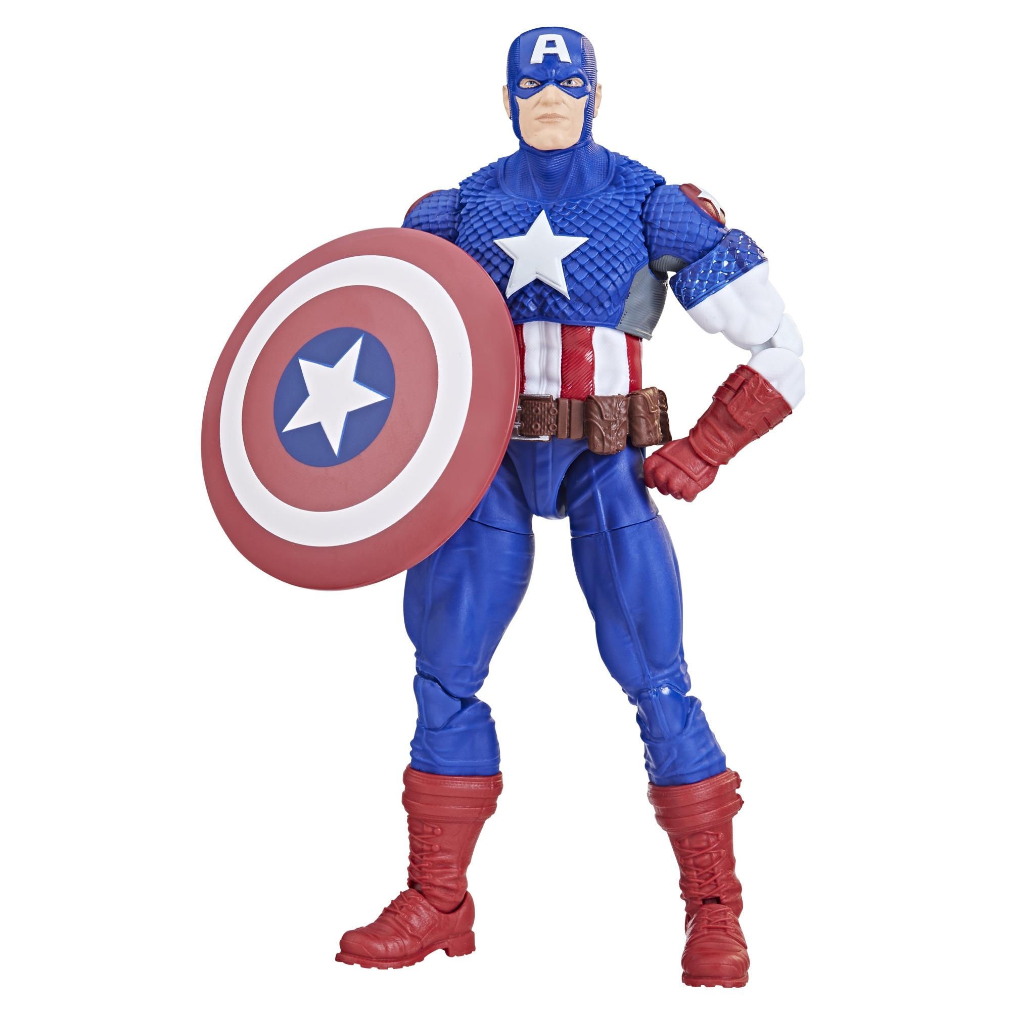 Wallpaper #bXN1io4BFI5NbQkseiL319 Captain America Action Figure from Hasbro's Marvel Legends Series
