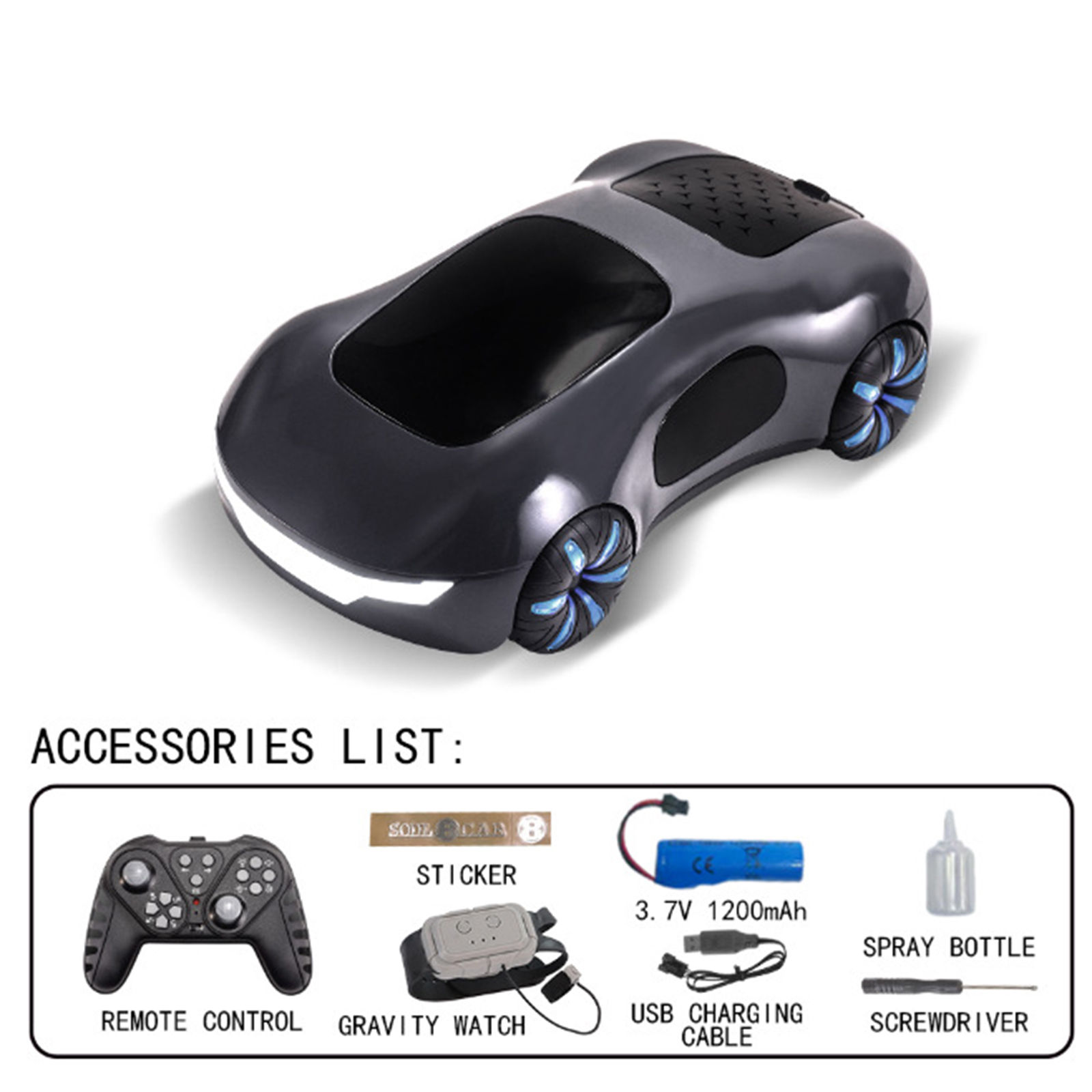 Wallpaper #LGg6GpMBSpphPi3-6hs1373 Wholesale Remote Control Car Concept Rc Toy Car with Dual Spray Light