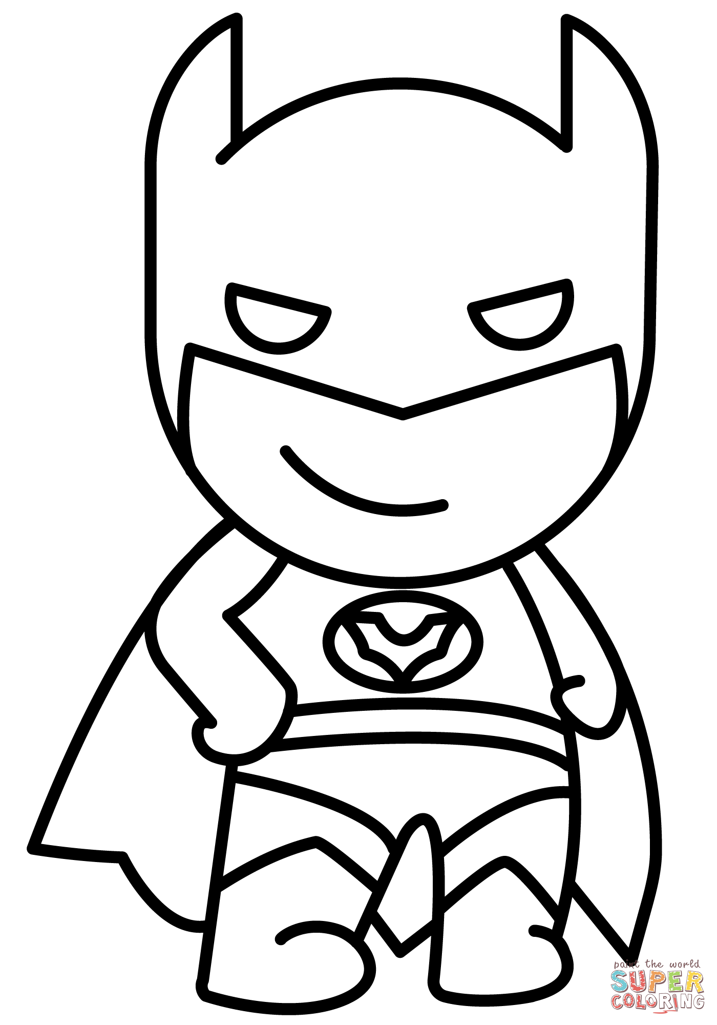 Wallpaper #VVaTepcBsd6xcFiEkty856 Chibi Batman Coloring Pages Vrogueco