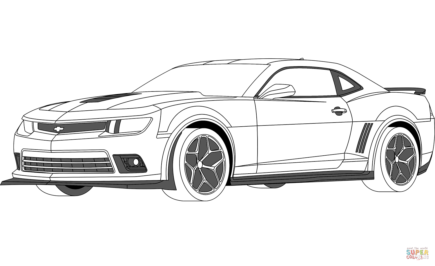 Wallpaper #A_srg5cBx-Hc5Y20MK7i128 Camaro Coloring Sheets Coloring Pages
