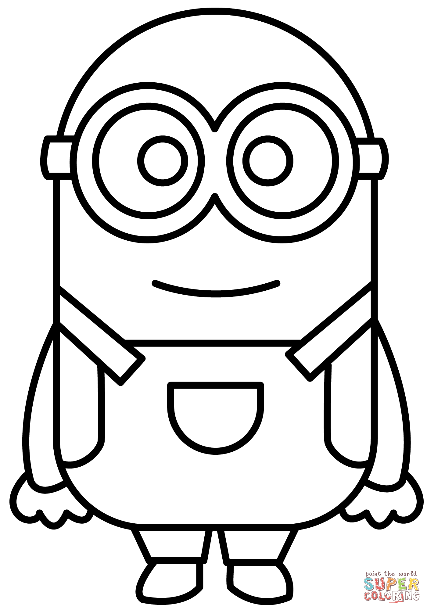 Wallpaper #cWeA_JIBSpphPi3-wpho135 Chibi Minion Coloring Page Free Printable Coloring Pages