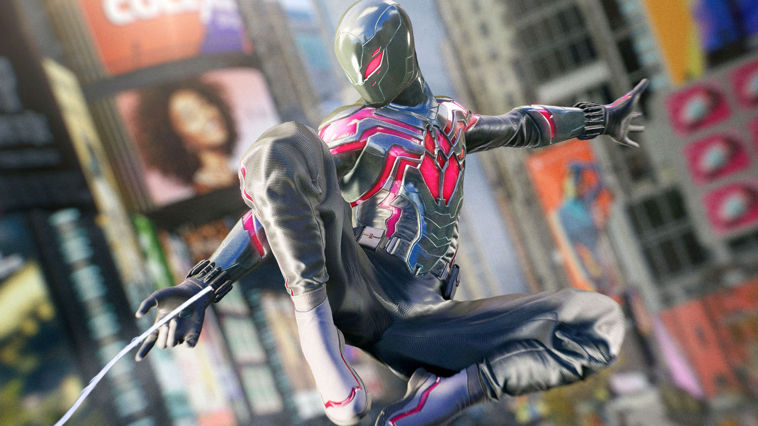 Wallpaper #_bgz2JIBJvJKYCmEJObp215 Marvels Spider Man 2 Reveals New Brooklyn 2099 Kumo Suits