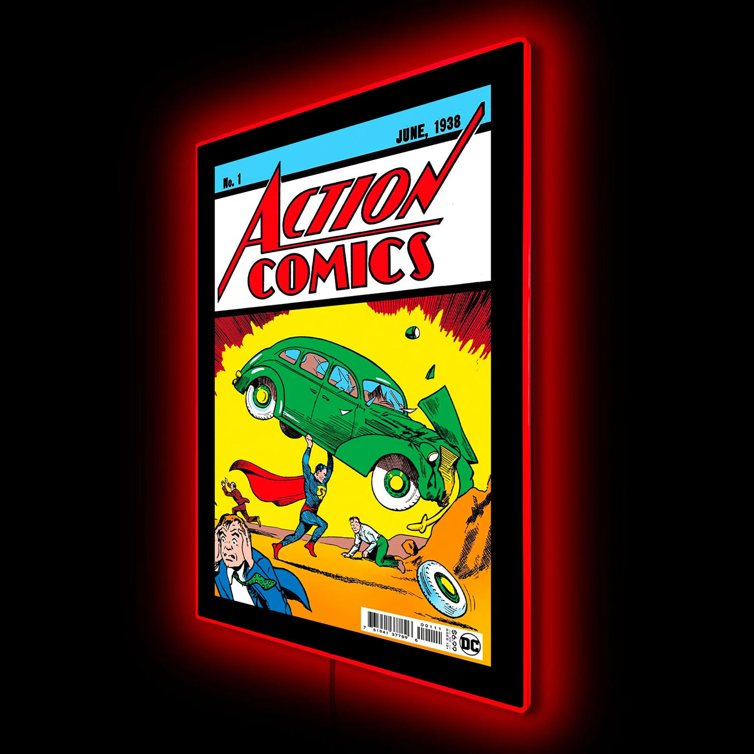 Wallpaper #EclbjJcB-VVLIetljGmG167 Sideshow Announces Action Comics 1 Mini Poster Plus LED Illuminated Sign