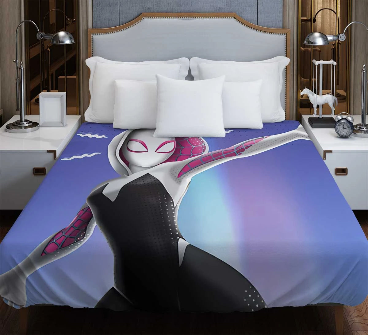 Wallpaper #x_SDOpMBKFX8bn3rH3iq193 Spider Gwen Comics Gwen Stacy Epic Tales Duvet Cover