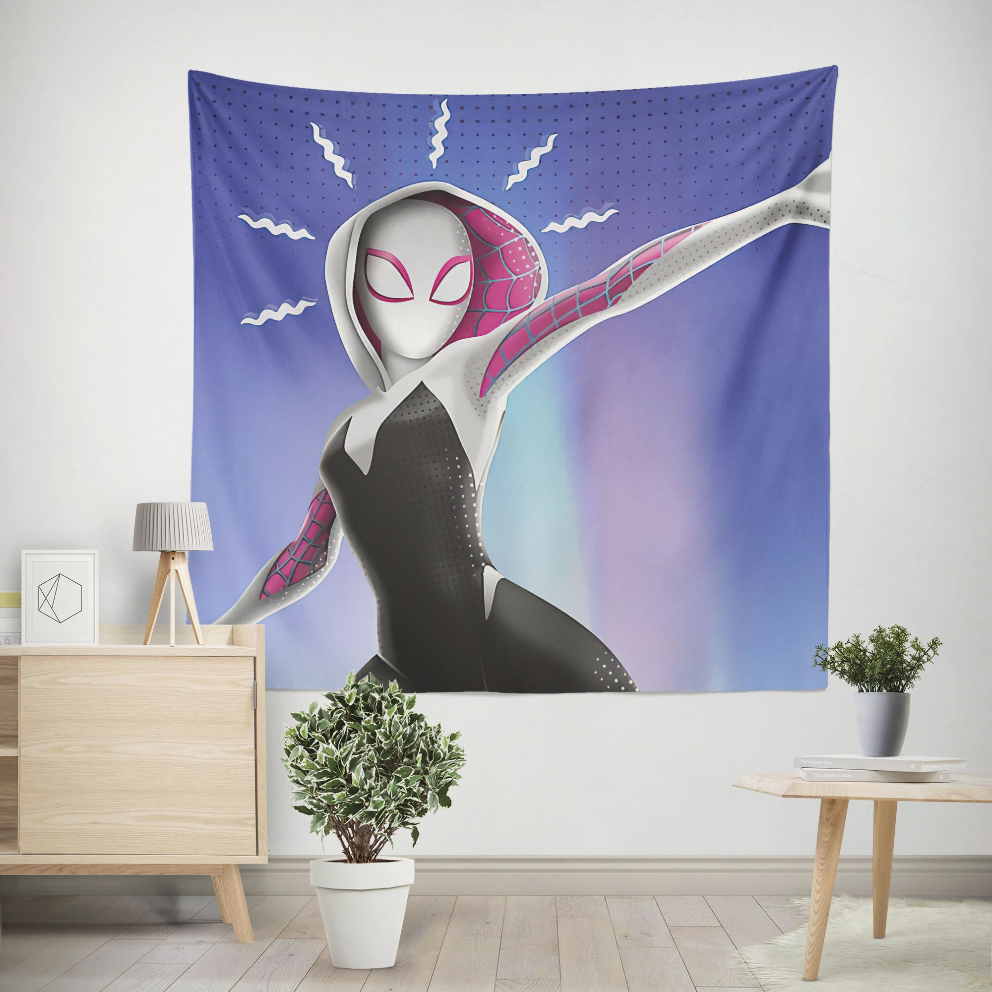 Wallpaper #x_SDOpMBKFX8bn3rH3iq127 Spider Gwen Comics Gwen Stacy Epic Tales Wall Tapestry