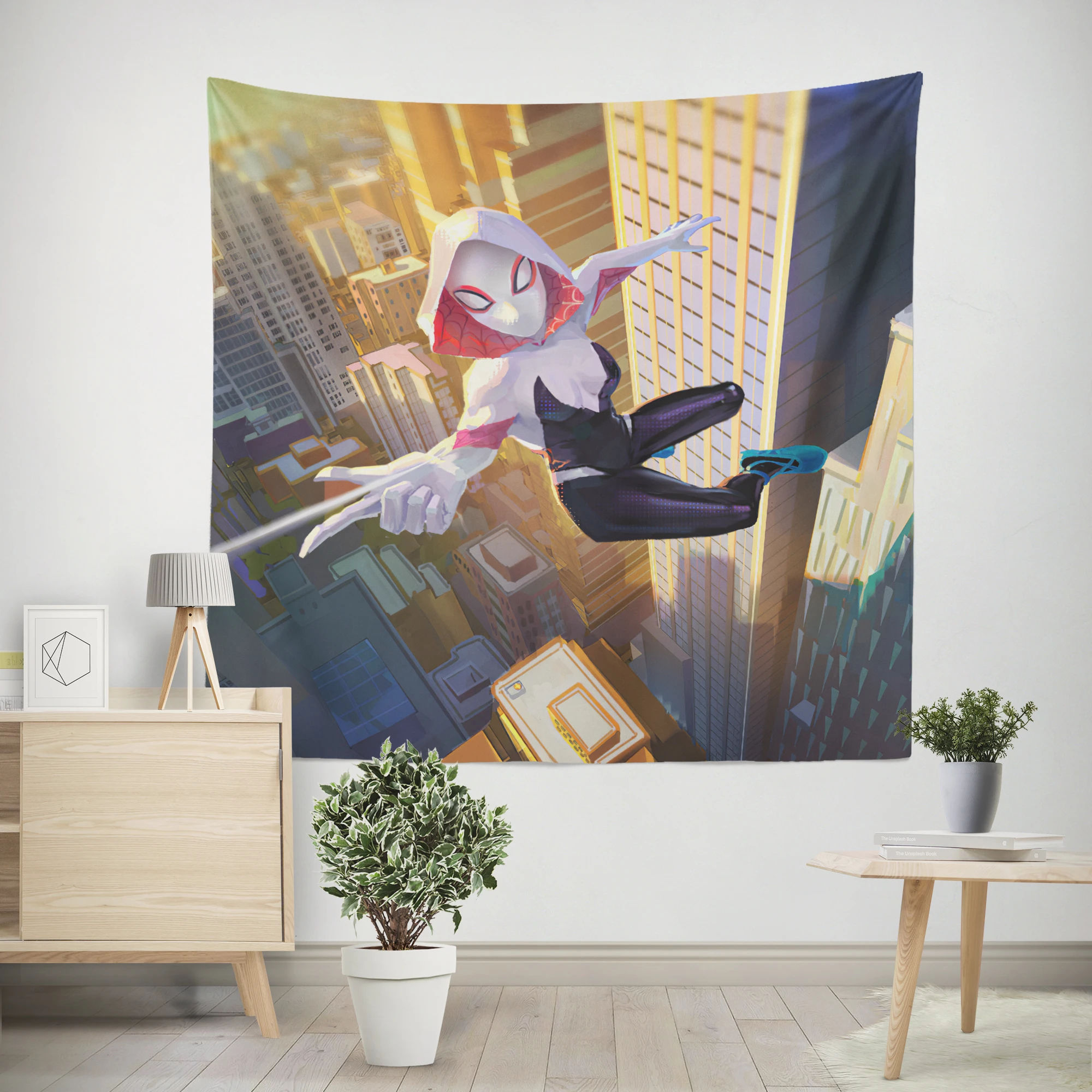 Wallpaper #x_SDOpMBKFX8bn3rH3iq99 Spider Gwen Comics Exploring Gwen World Wall Tapestry