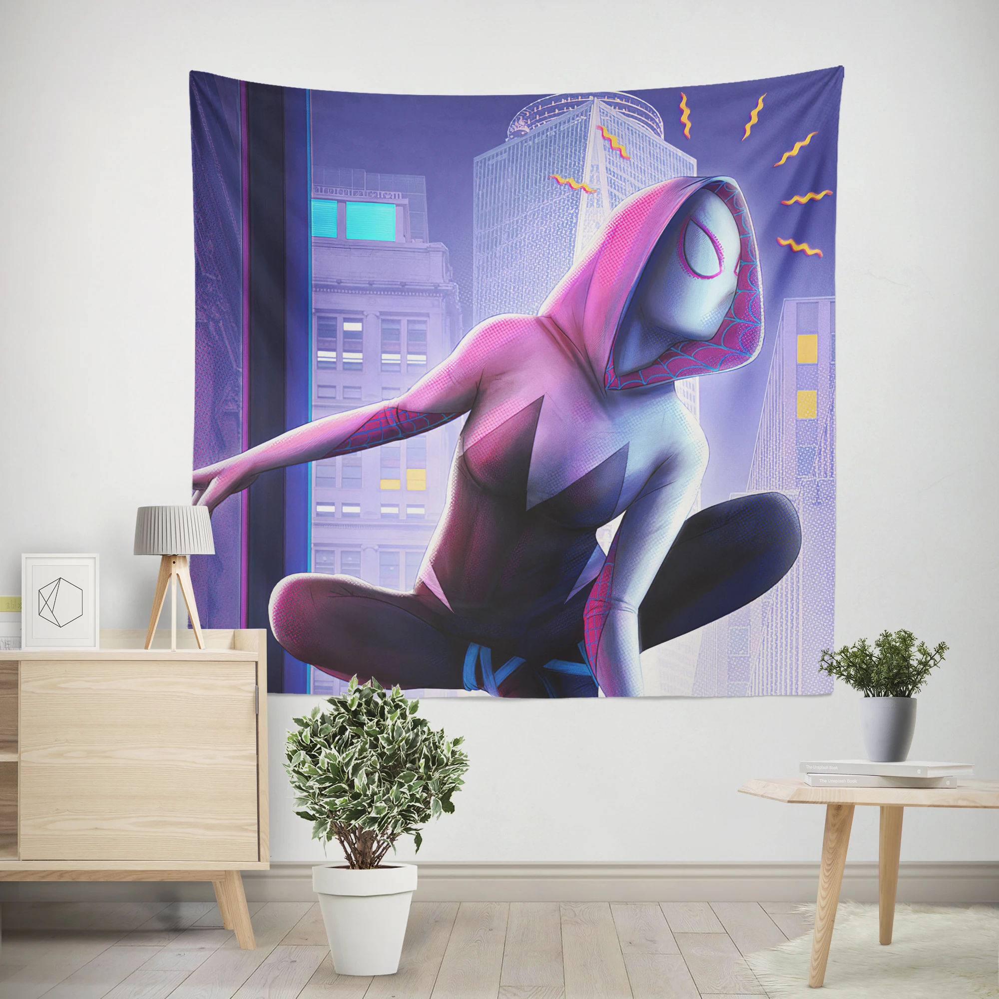 Wallpaper #x_SDOpMBKFX8bn3rH3iq69 Spider Gwen Comics Gwen Heroic Saga Wall Tapestry