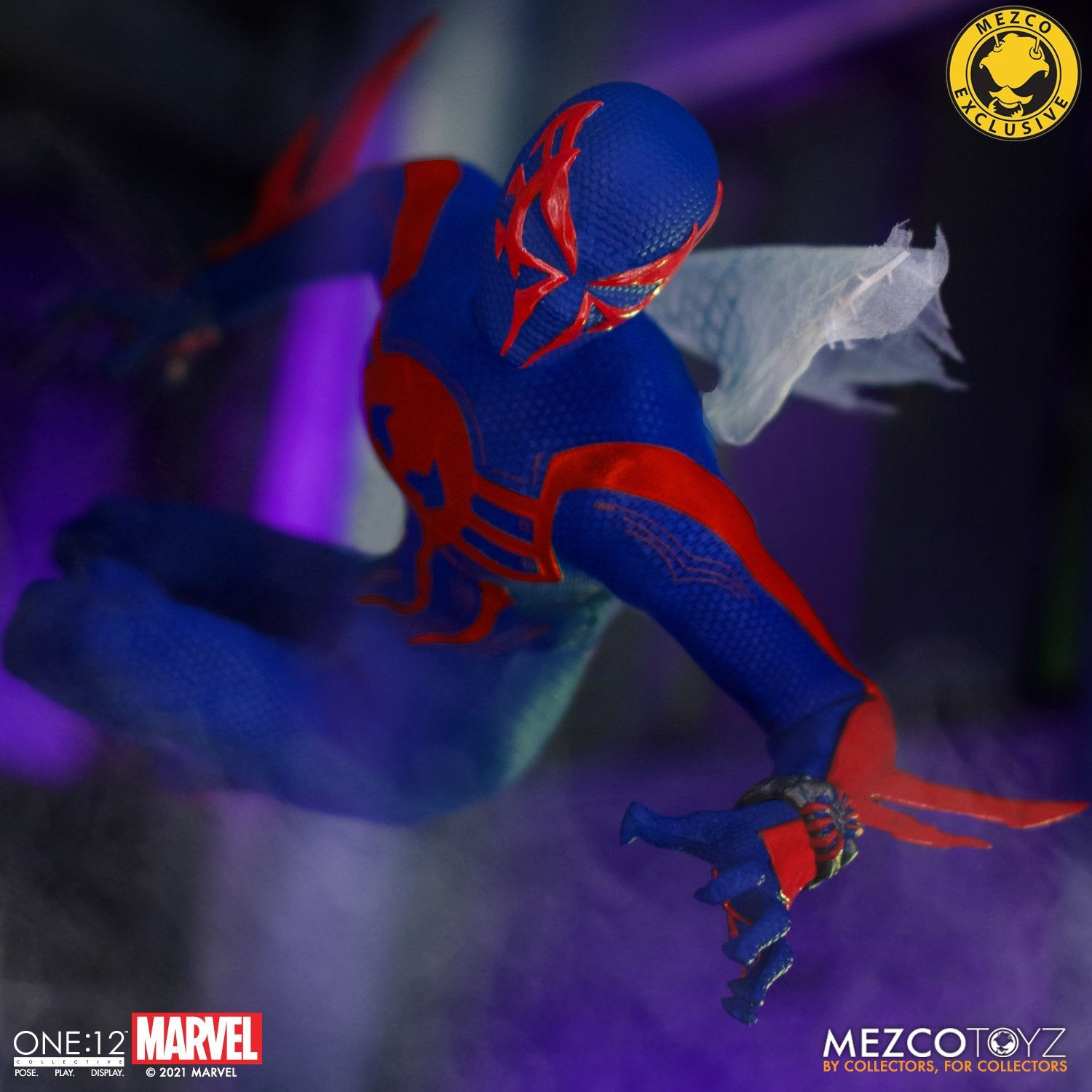 Wallpaper #YBkLBI8BtGB6xQ78Bk3c6 Mezco Toyz One12 Collective Spider Man 2099 Figure