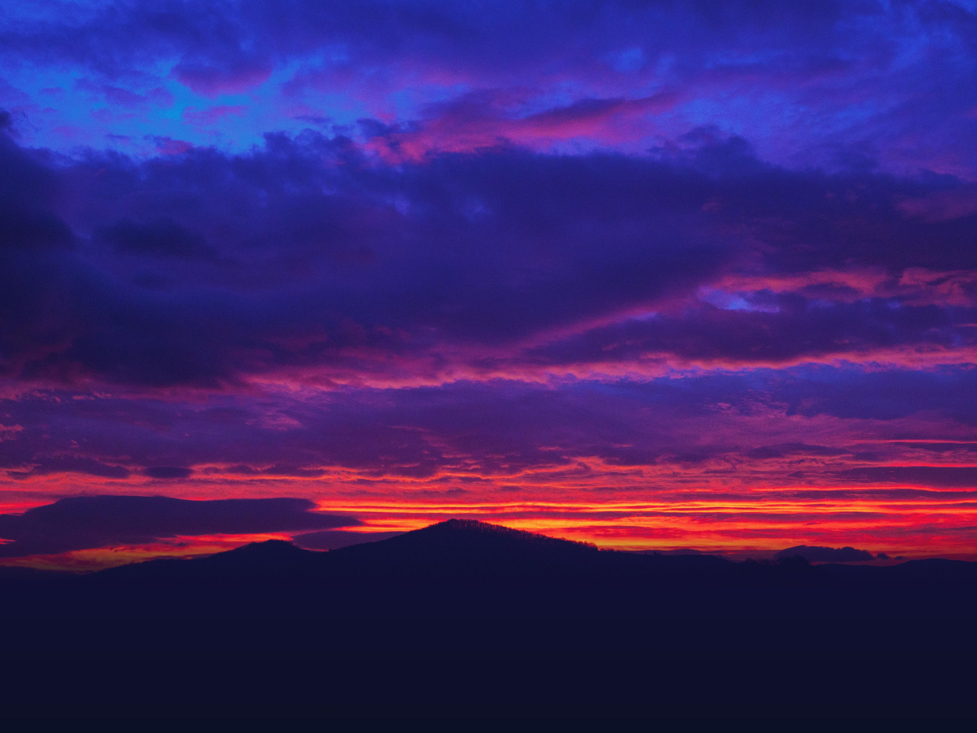 Wallpaper #Eu9-TJMBMN-XEVvVbD7S249 Wallpaper Mountains Sunset Sky Clouds HD Widescreen High