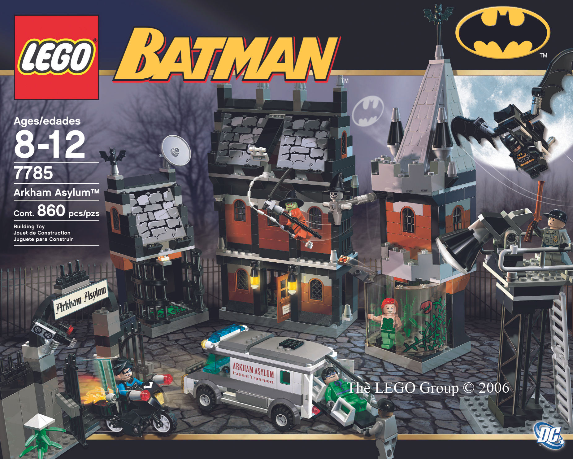Wallpaper #WmgTGZMBSpphPi3-ABVR183 7785 Arkham Asylum Brickipedia Fandom Powered by Wikia
