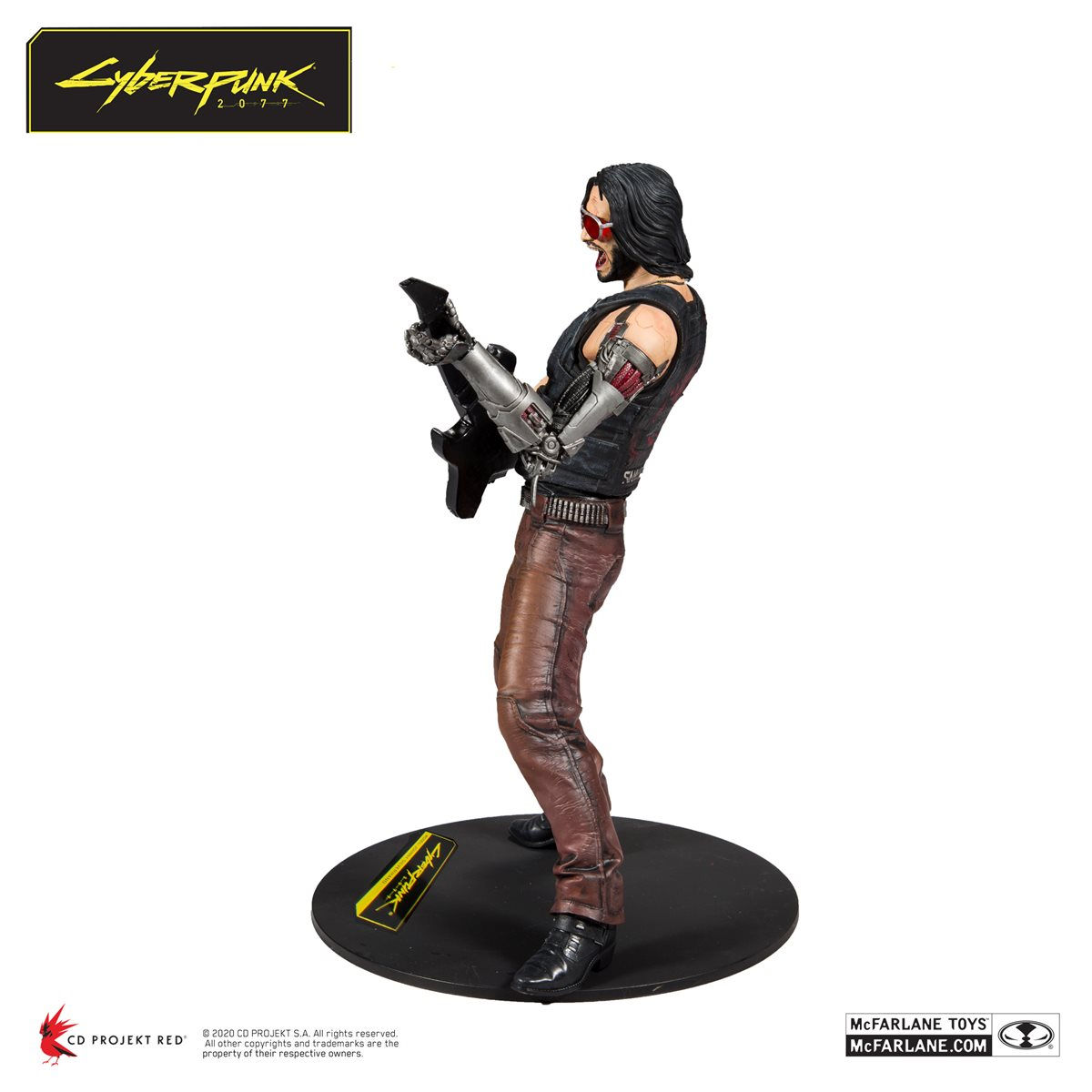 Wallpaper #VRmdII8BtGB6xQ78F36S44 Gamers Boulevard Cyberpunk 2077 Action Figure Johnny Silverhand 30 Cm