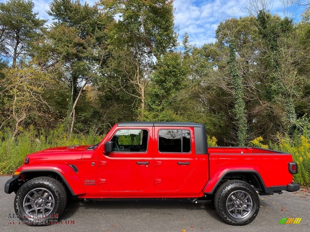 Wallpaper #1RmMO48BtGB6xQ78cLCp44 2021 Jeep Gladiator 80th Anniversary Edition 4x4 in Firecracker Red