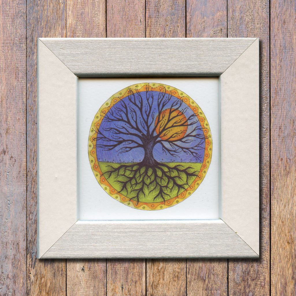 Wallpaper #sxqQTpMB1yWOL4qge31q277 Tree of Life Framed Mini Print