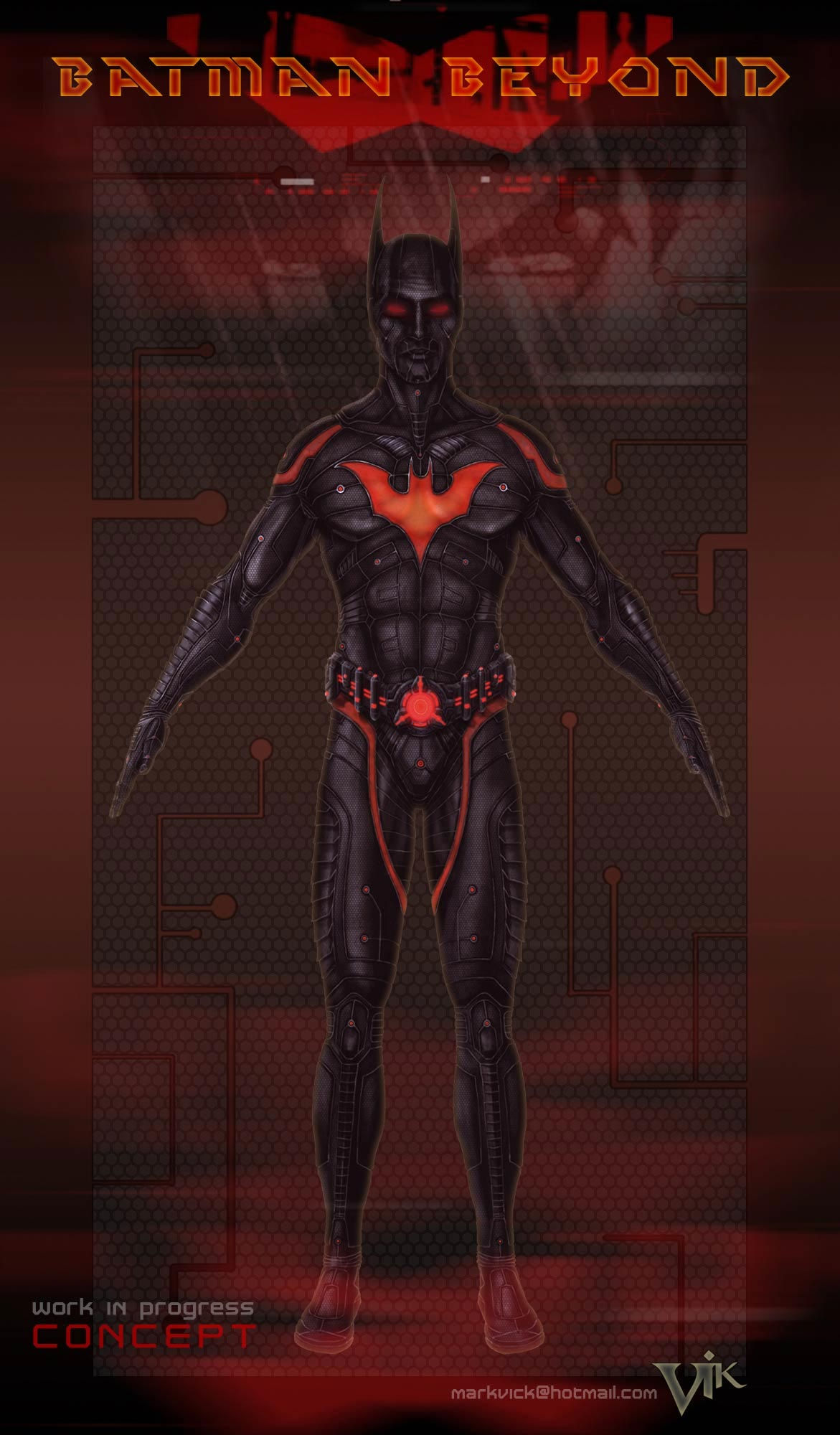 Wallpaper #7HMDho4BFI5NbQksMB7_7 Batman Beyond Wip Zbrushcentral