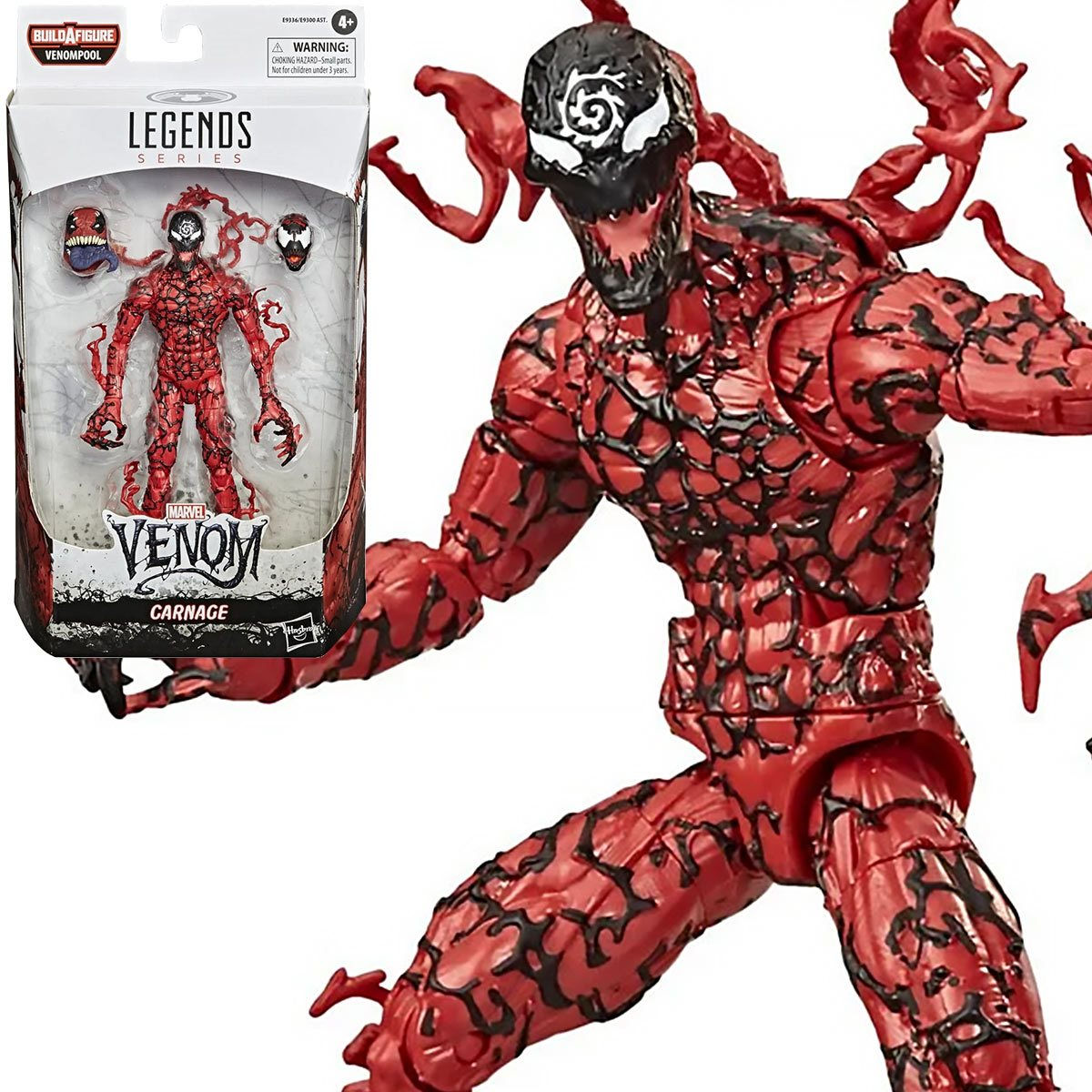 Wallpaper #jPTSOpMBKFX8bn3re3kl9 Marvel Legend Carnage 6 Inch Action Figure Safecastle