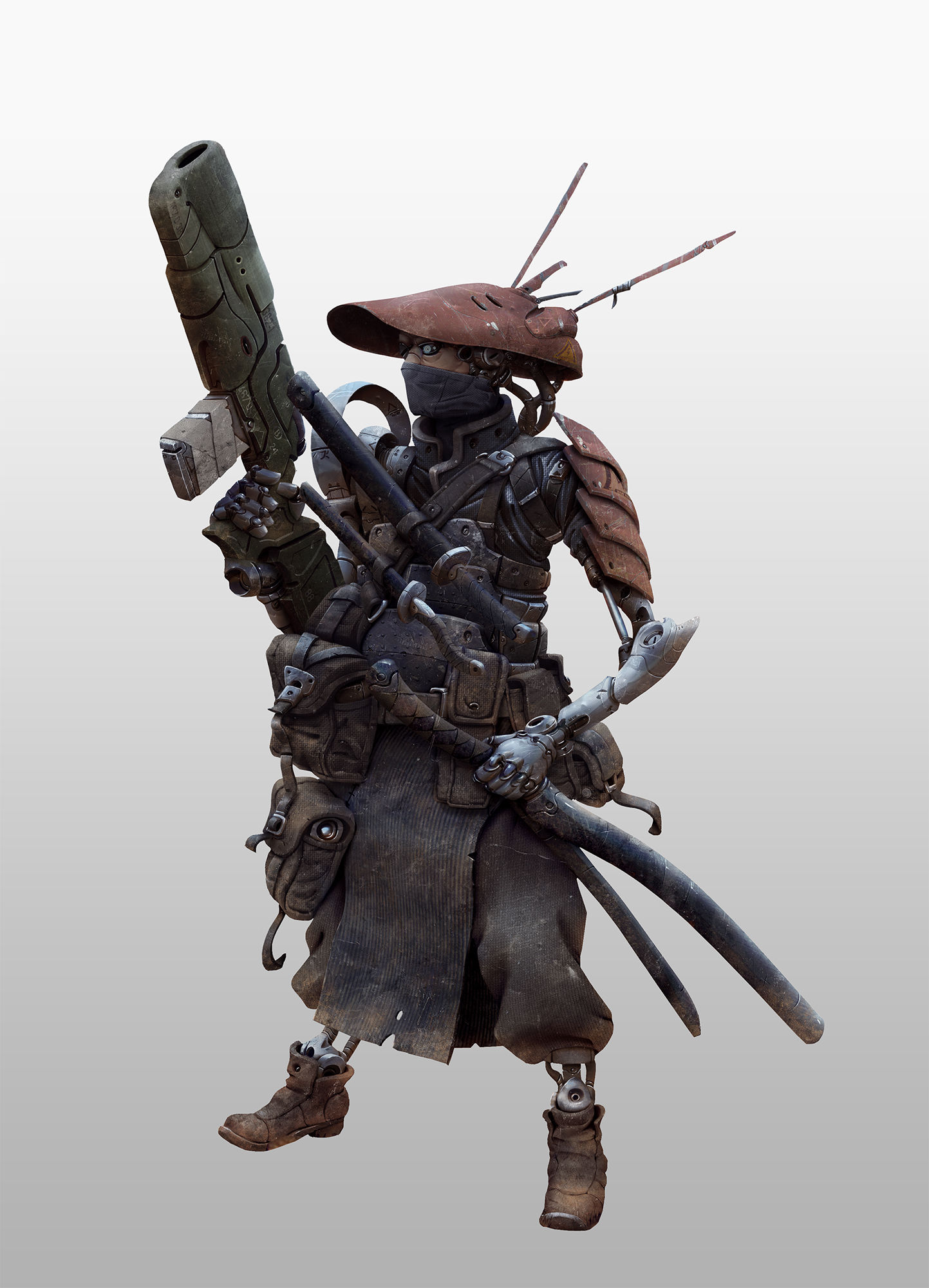 Wallpaper #Lx1VLZMBlOZrFDOk_dAO187 Cyborg Samurai 2 Character Details by Stman on Deviantart