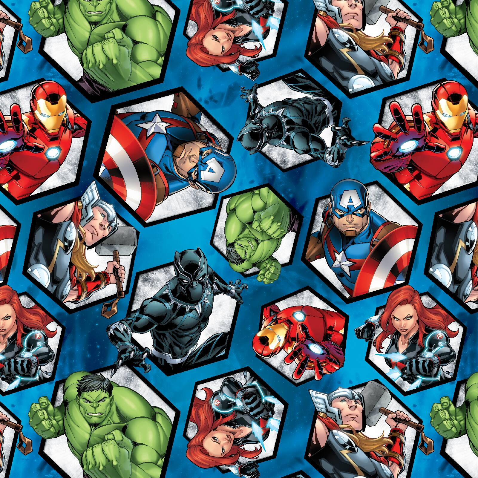 Wallpaper #8hmLNo8BtGB6xQ78SaKh5 Marvel Avengers Assemble Cotton Fabric Michaels