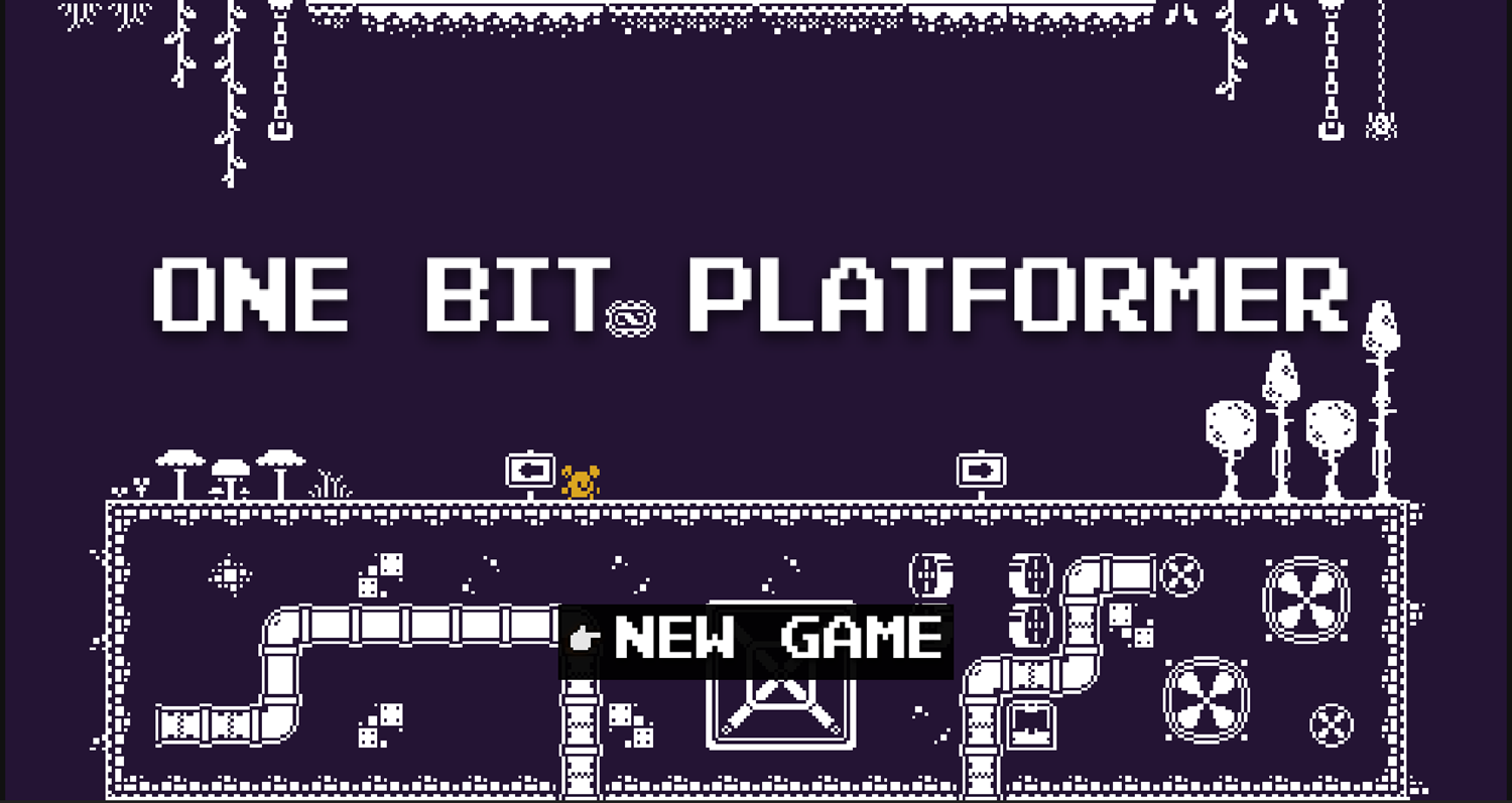 Wallpaper #8kDiMJMBJhL2WPbaXMPE73 Play One Bit Platformer Game Free Online Retro Platforming Video