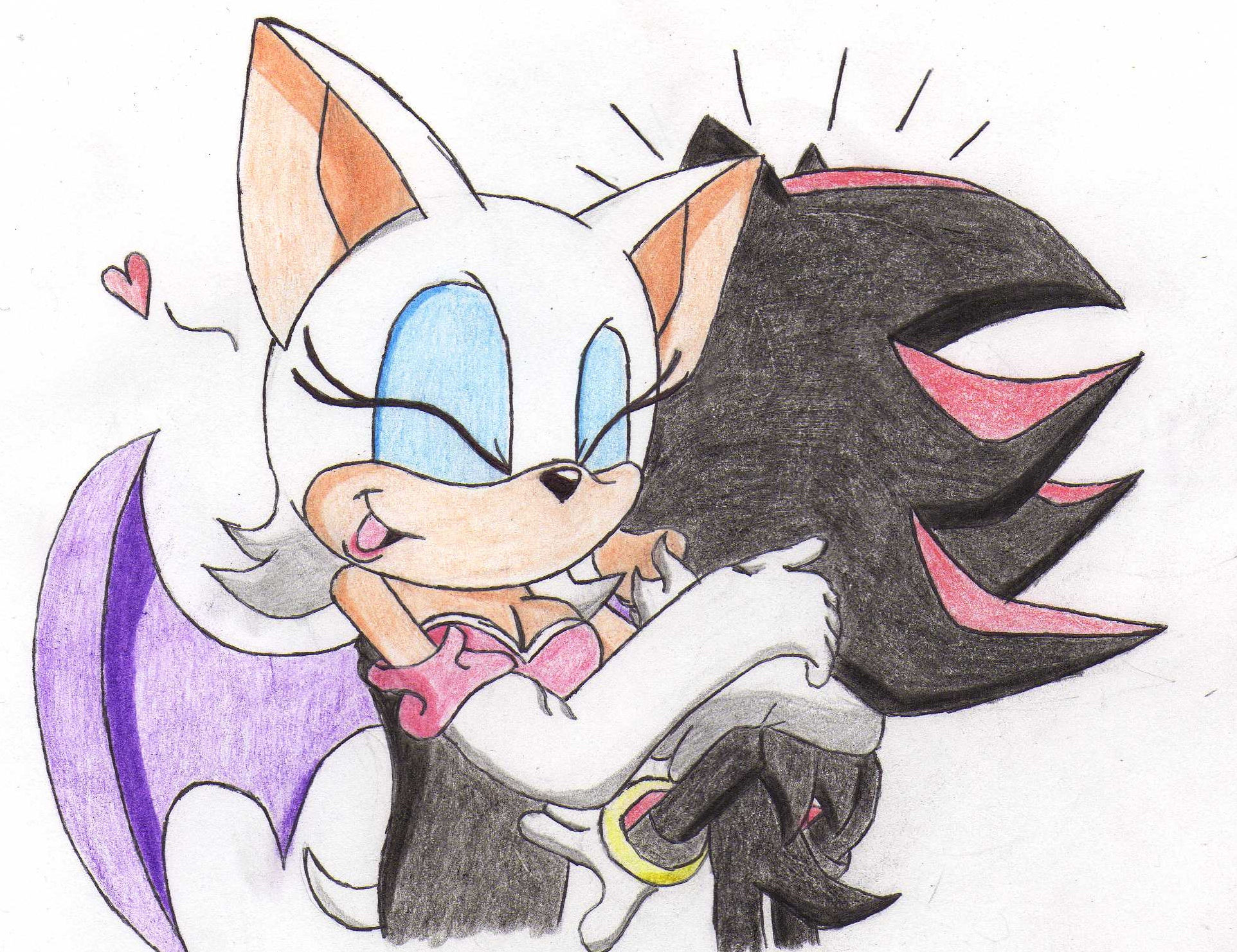 Wallpaper #klhxNJMBzN9vxX346zxu9 Shadow and Rouge Hug Shadow and Rouge Fan Art 24572160 Fanpop