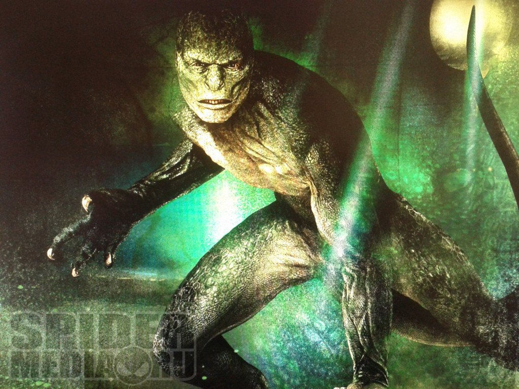 Wallpaper #y2eIA5MBSpphPi3-DrO672 Officialthe Lizard Concept Art the Amazing Spider Man2012 Photo