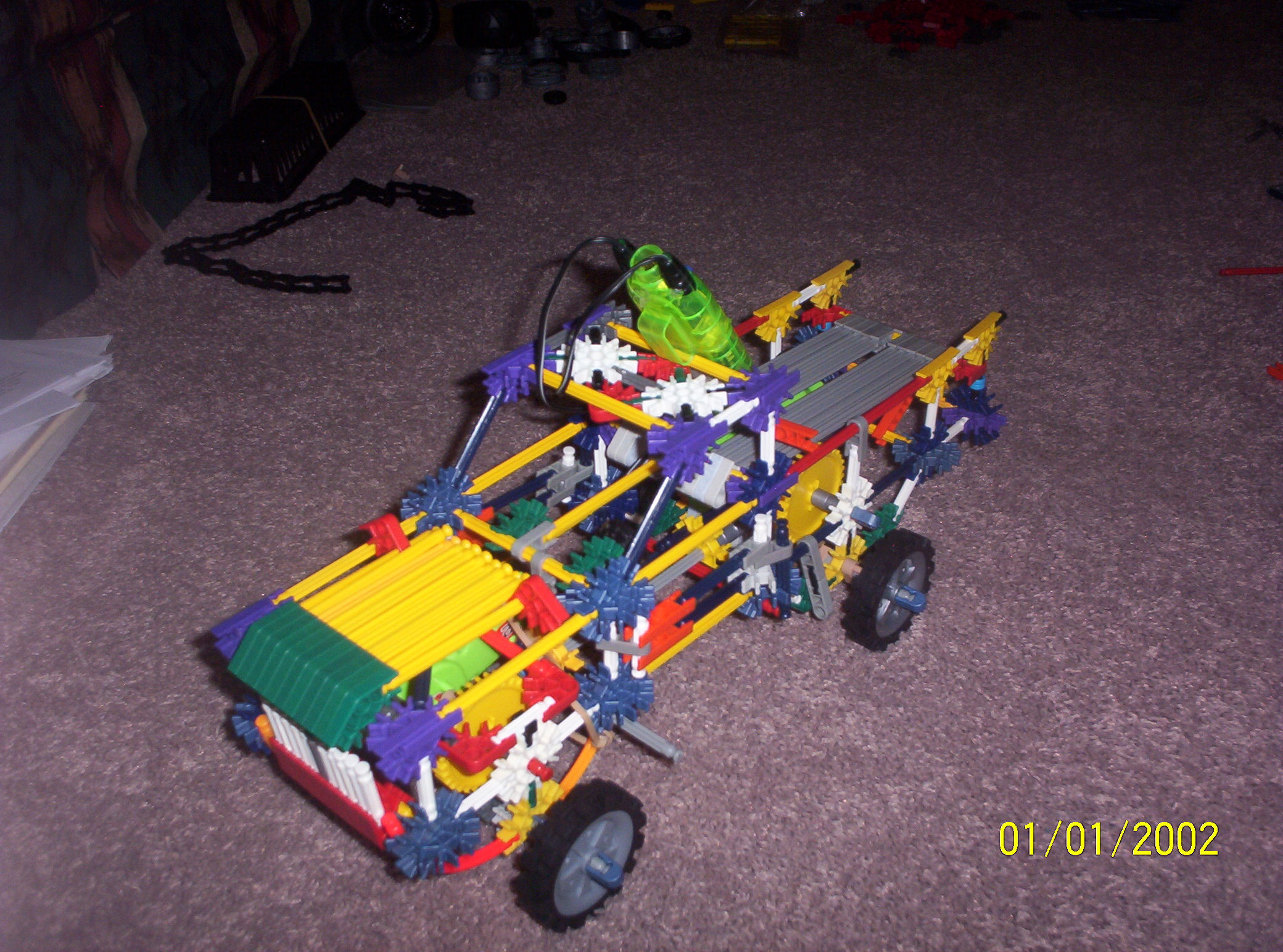 Wallpaper #QECQMZMBJhL2WPbaWsdN434 Knex Cyber Truck Instructables