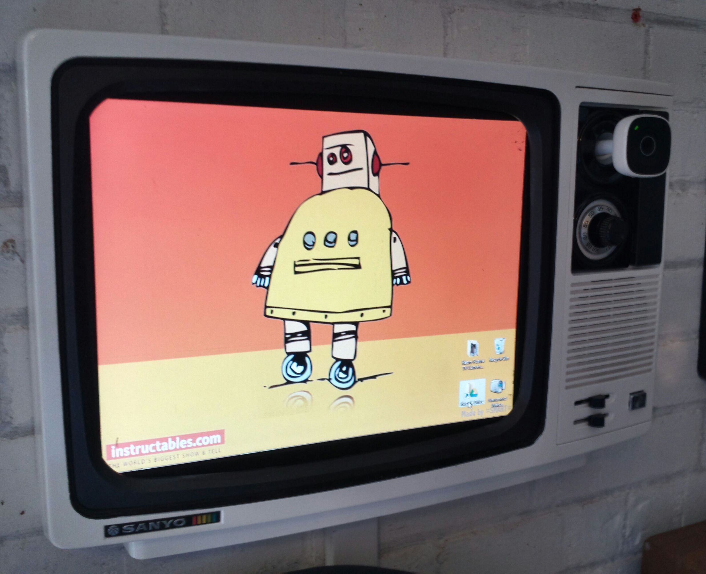 Wallpaper #O3emKJMB-pgBXx60l6uP35 Retro Future TV Conversion 6 Steps with Pictures Instructables