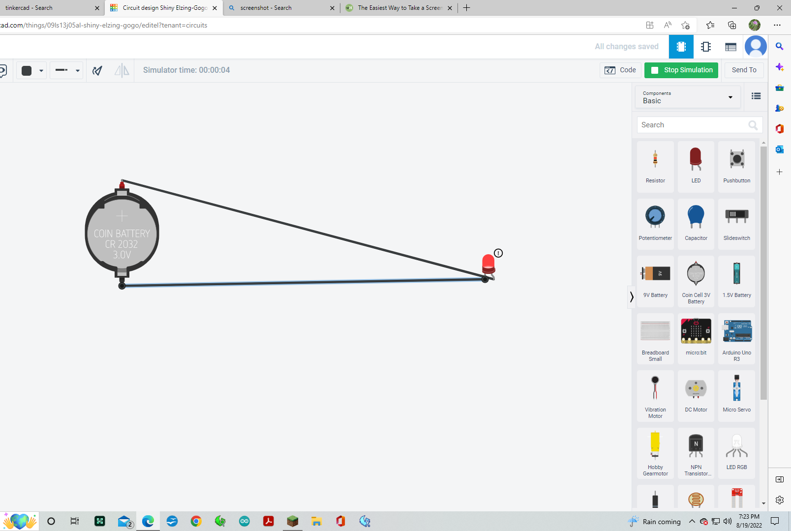 Wallpaper #kGgoIZMBSpphPi3-8C_5482 Learn to Make an LED Circuit on Tinkercad Instructables