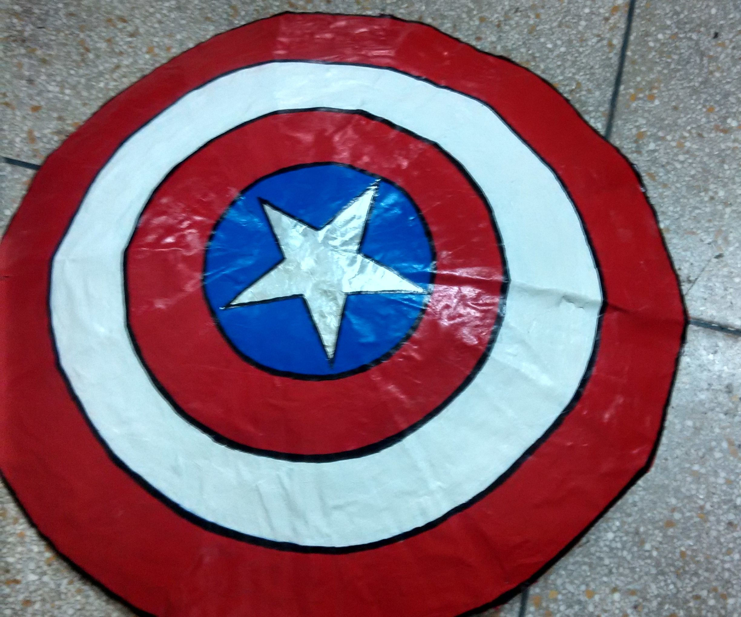 Wallpaper #nZ_GWpMBcUVgGJNoObKM7 Captain Americas Shield Using Cardboard 6 Steps Instructables