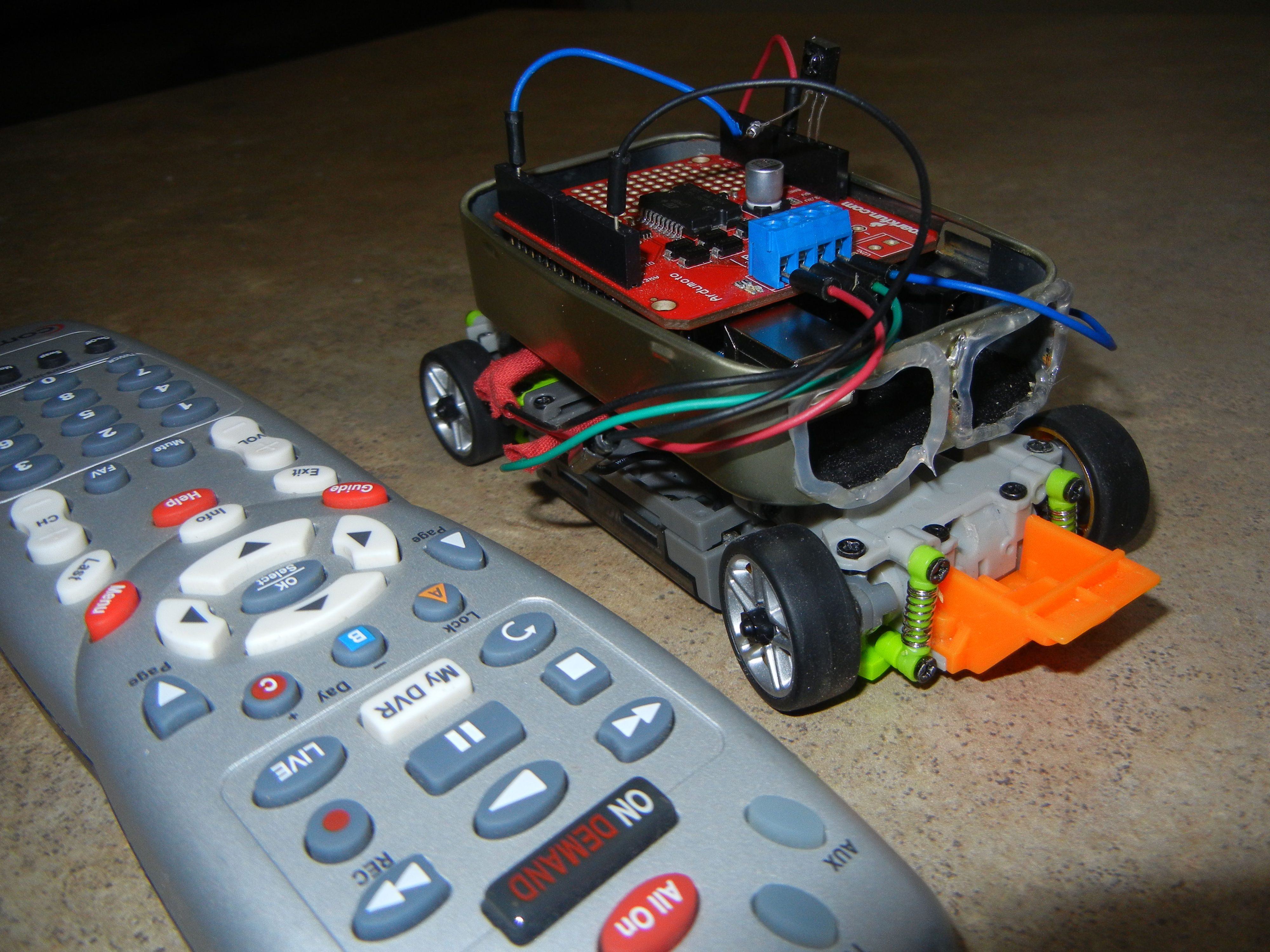 Wallpaper #LGg6GpMBSpphPi3-6hs168 TV Remote Controlled Car 5 Steps with Pictures Instructables