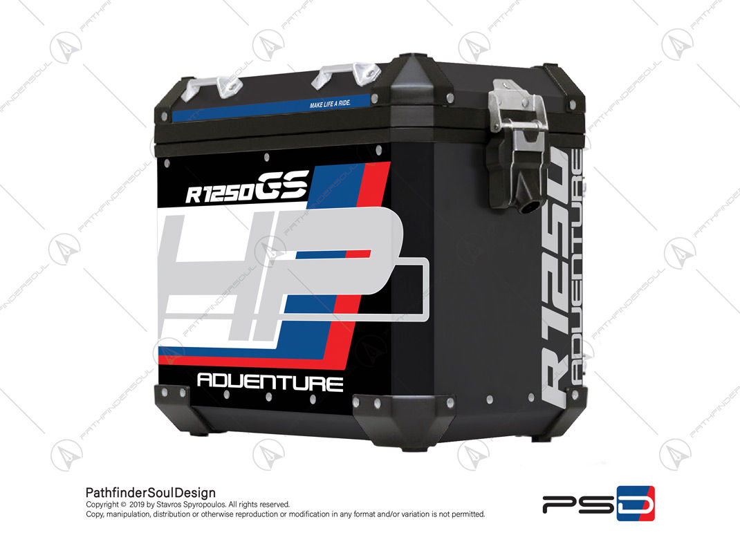 Wallpaper #9QPSZZMBpyOg8YnEWtm7352 R1250gs Adventure Hp Style Decal Stickers Set for BMW Panniers