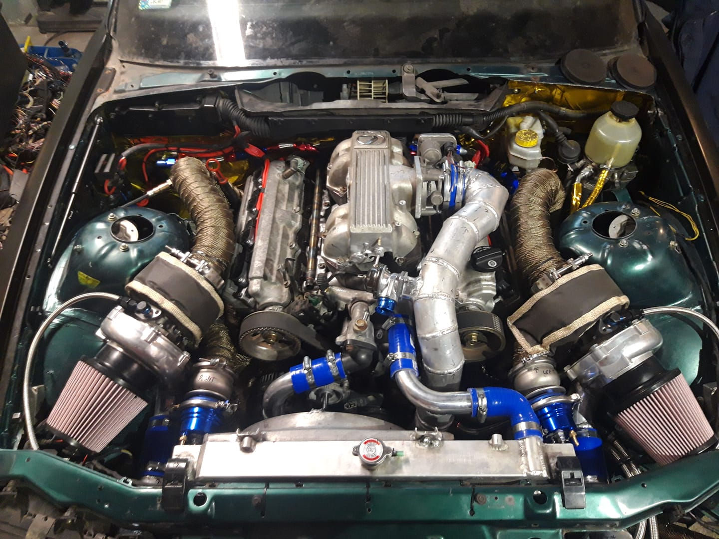 Wallpaper #_2jYG5MBSpphPi3-ySDC34 BMW E36 with a Twin Turbo 1uz V8 Engine Swap Depot