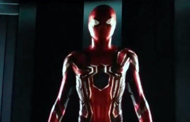 Wallpaper #33a76 Homecomings Iron Spider Suit Revealed Screen Rant