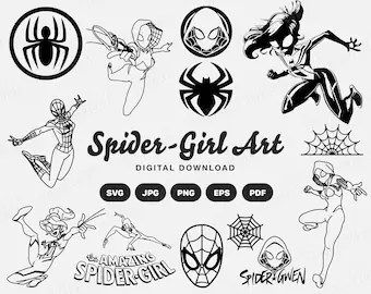 Wallpaper #a_RNOpMBKFX8bn3rUnhb25 Spider Woman Spider Gwen Logo Evolution of Spider Gwen Gwen Stacy