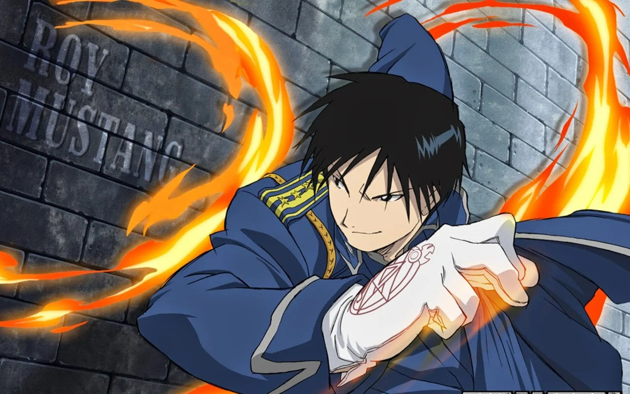 Wallpaper #f6bbb Full Metal Alchemist Roy Mustang Flame Alchemy Decal Etsy