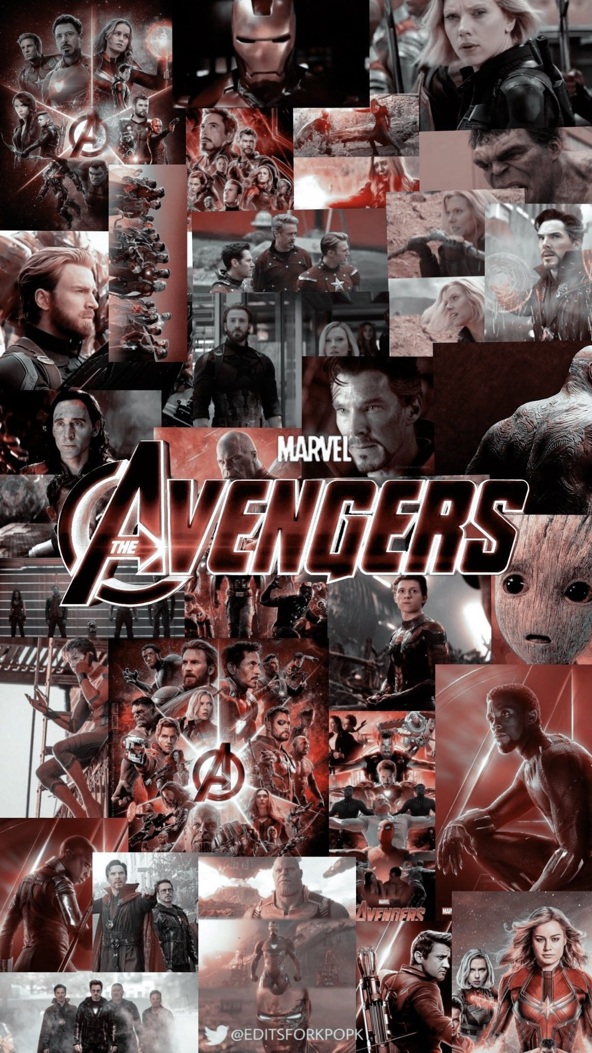 Wallpaper #Q_94a5MB3lSXT3zUy-jK1 The Best 28 Marvel Aesthetic Wallpaper Collage Bmp Go