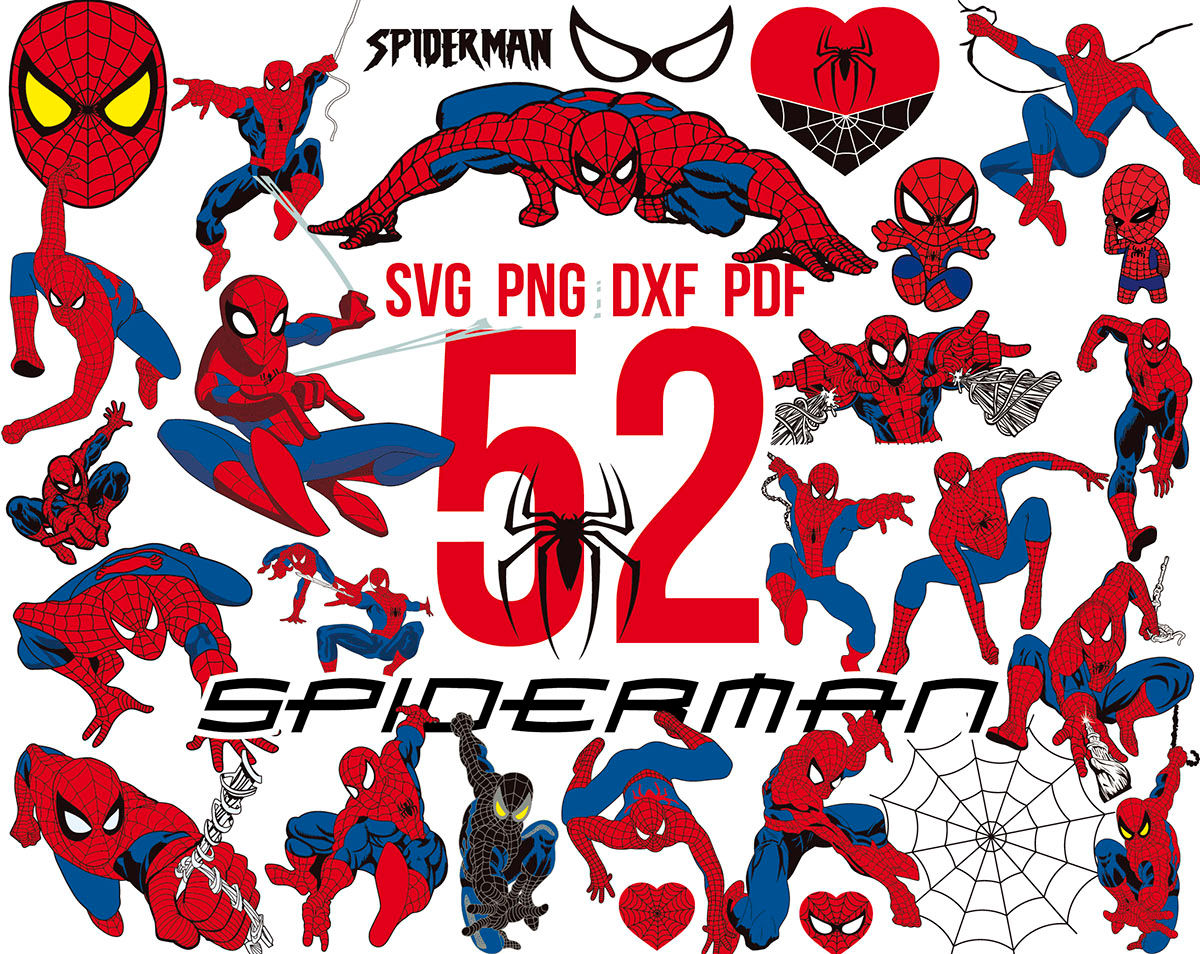 Wallpaper #Khm8Eo8BtGB6xQ784GQg35 Spiderman Svg Spiderman Png Spiderman Dxf Spiderman Svg Bundle