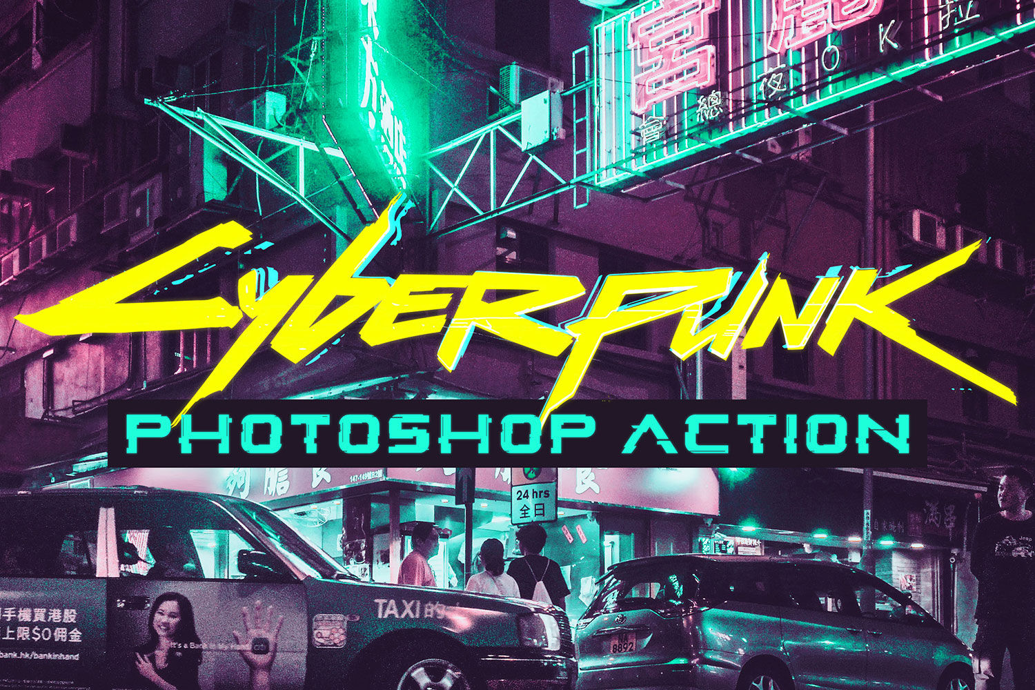 Wallpaper #dRnIFo8BtGB6xQ78q27c40 Free Cyberpunk Photoshop Action Hyperpix