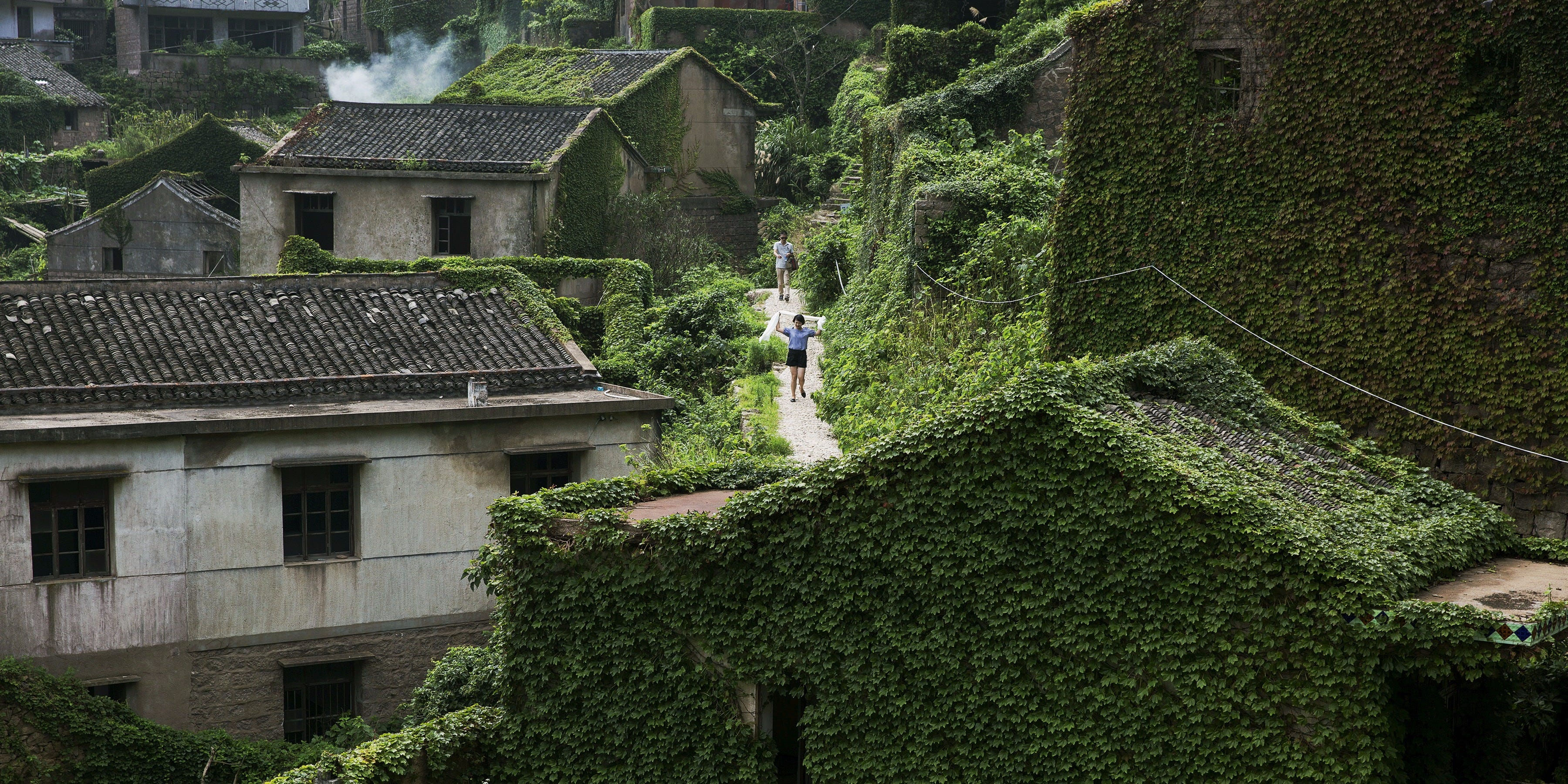 Wallpaper #qxcDPpMBPLD5_VENyd4X120 Go Inside the Abandoned Chinese Village That Nature is Taking Back One