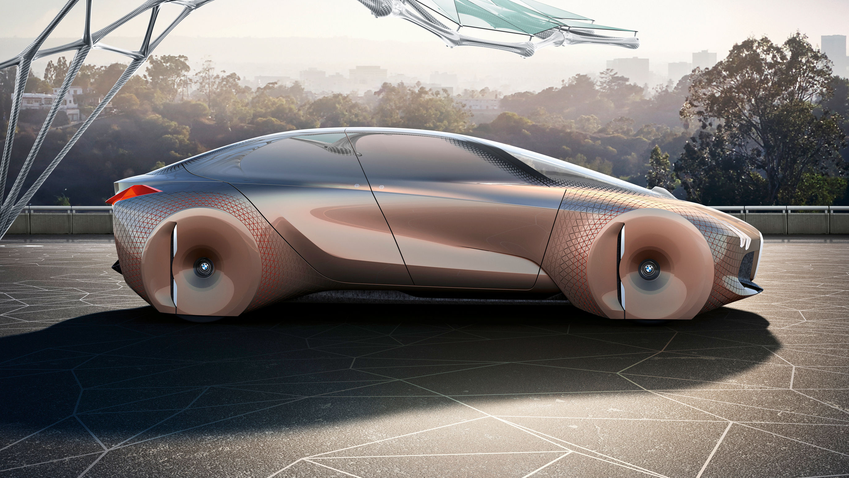 Wallpaper #CkWKlY4B7YBJg1BVnqBW47 The Future of Driving: Bmw's Vision Next 100 Concept Car
