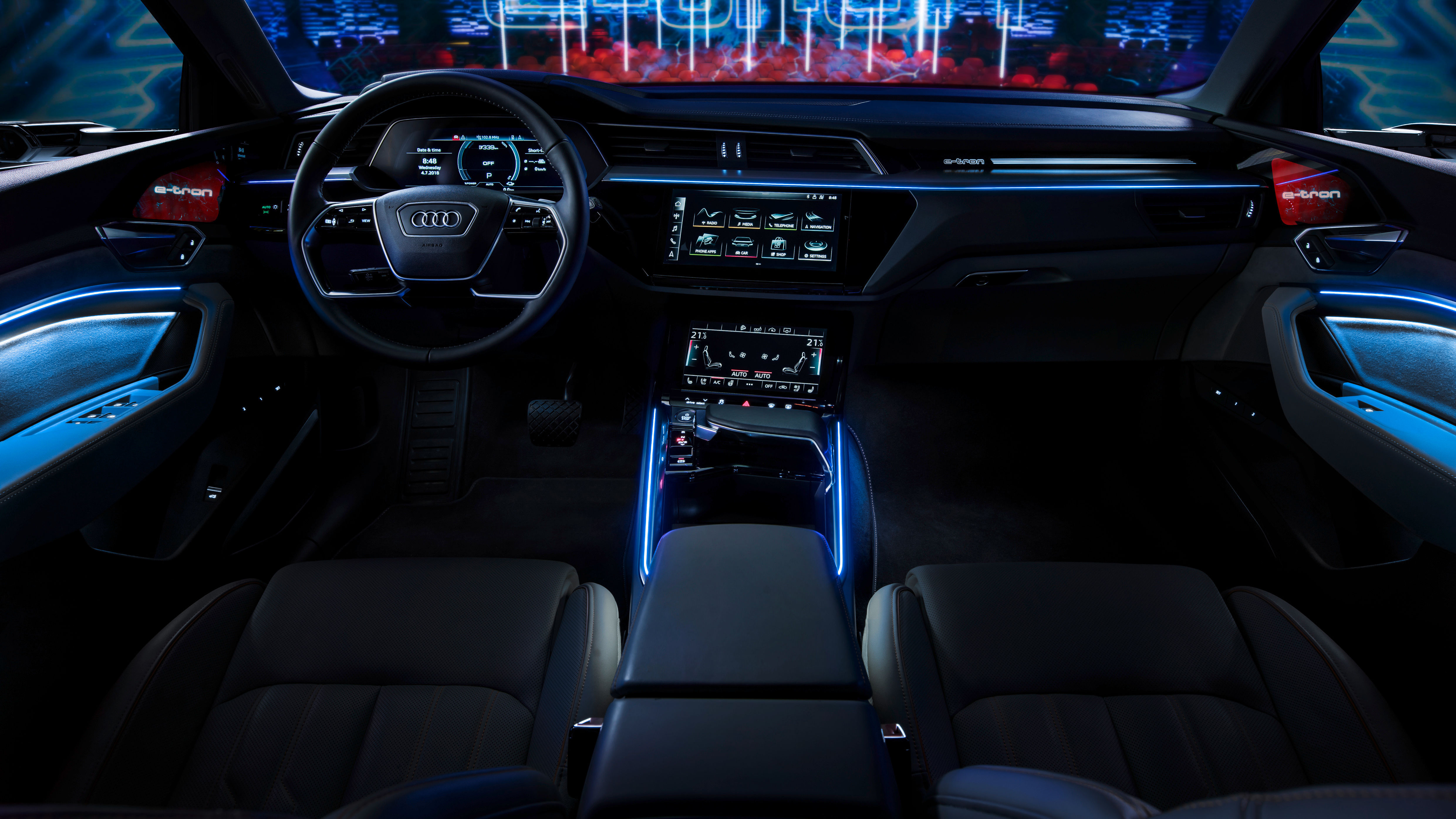 Wallpaper #jix8SpMB0E1QgA7wjfb7232 Take a Look Inside Audis E Tron Electric SUV Top Gear
