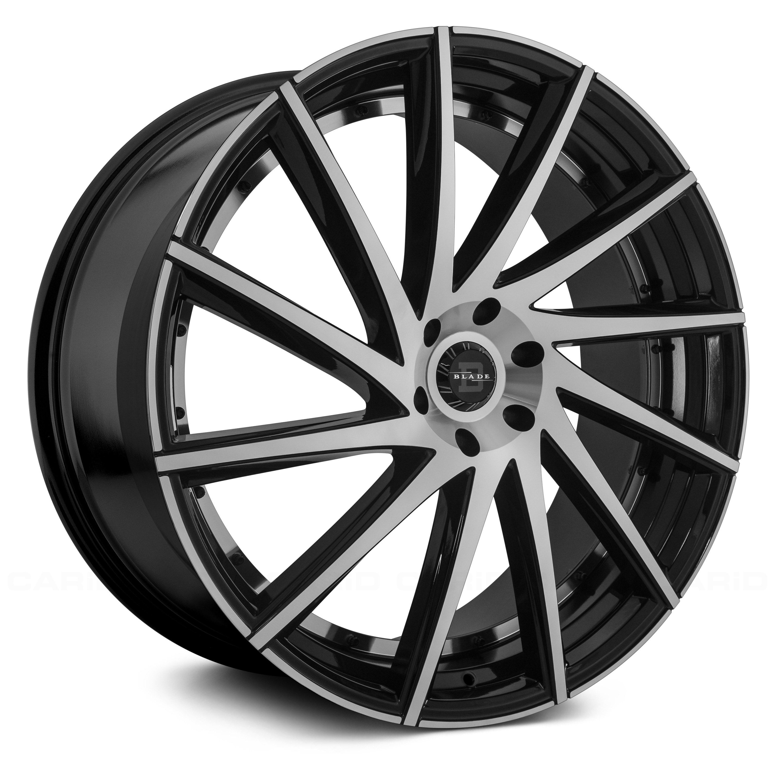 Wallpaper #_4f2MZMBPAdmKxa2CmIl118 Blade Tundra Wheels Black with Machined Face Rims