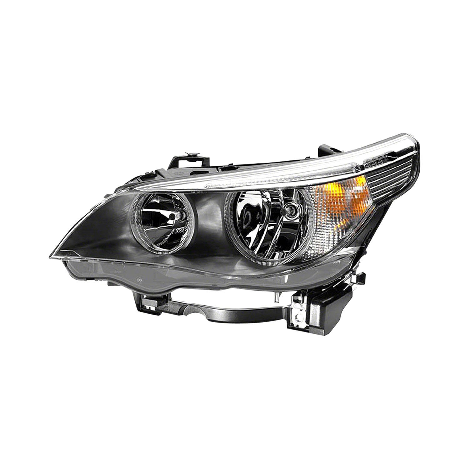 Wallpaper #_H2z8Y4Bnwiau_P6LwkD8 Replace BMW 5 Series with Factory Halogen Headlights 2007