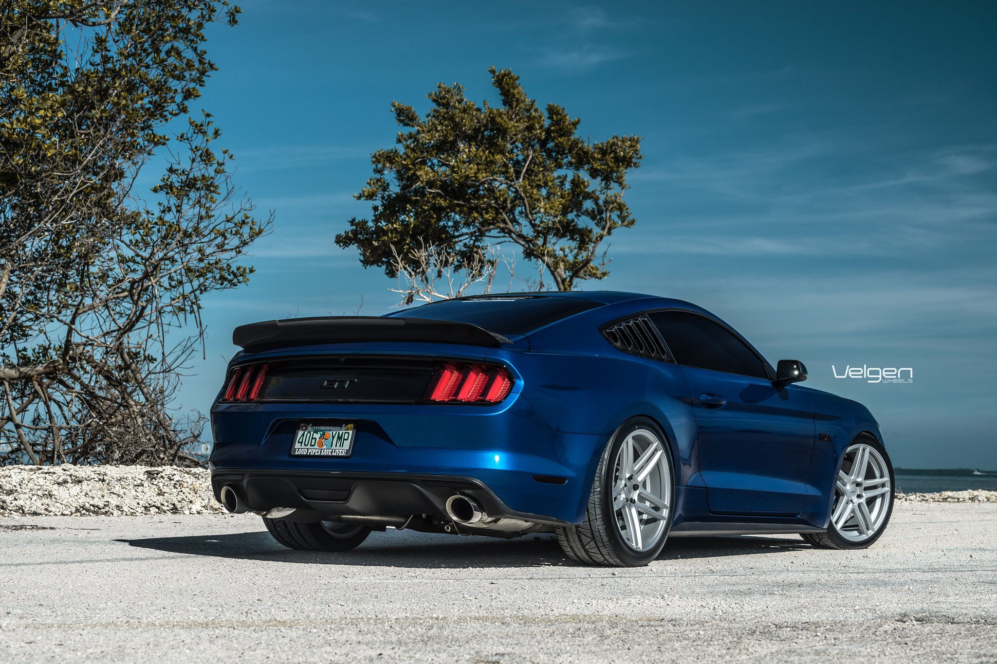 Wallpaper #9ho2UJMB1yWOL4qgrn_E4 Electric Blue Ford Mustang Boasts Carbon Fiber Caridcom Gallery
