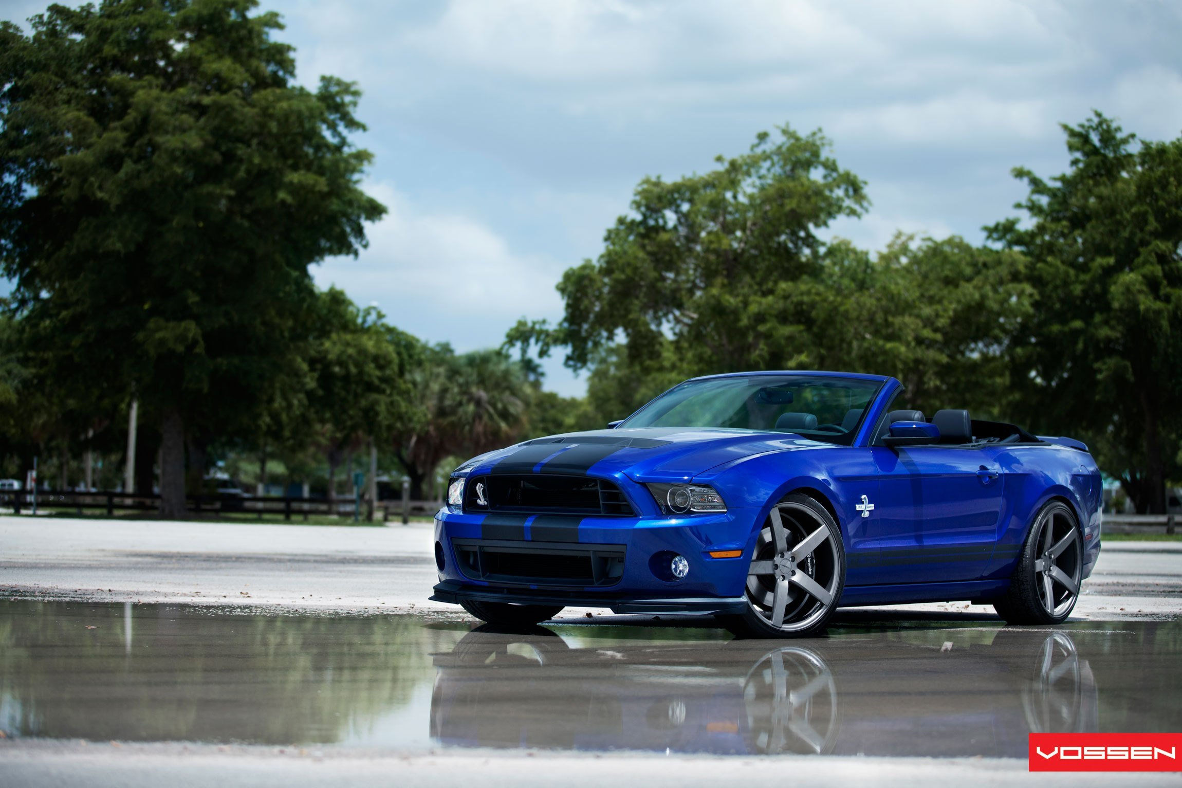 Wallpaper #9ho2UJMB1yWOL4qgrn_E3 Convertible Electric Blue Ford Mustang Shelby Customized to Reveal Its