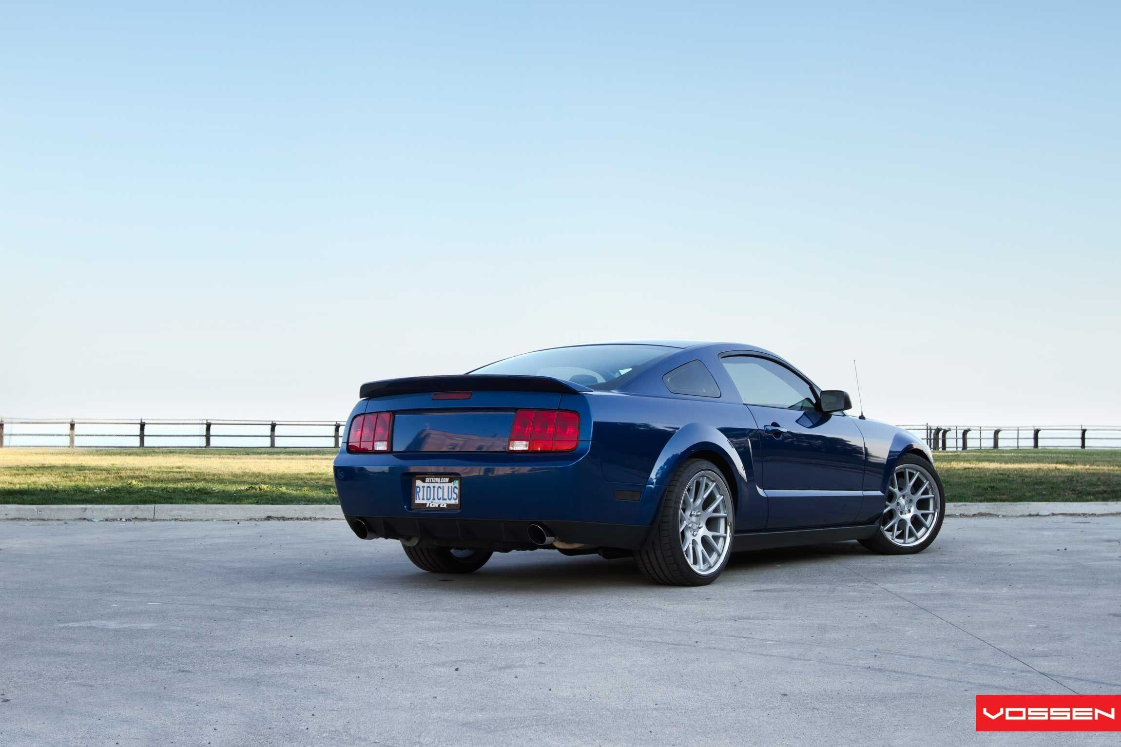 Wallpaper #9ho2UJMB1yWOL4qgrn_E183 Impressive Makeover of Navy Blue Ford Mustang Caridcom Gallery