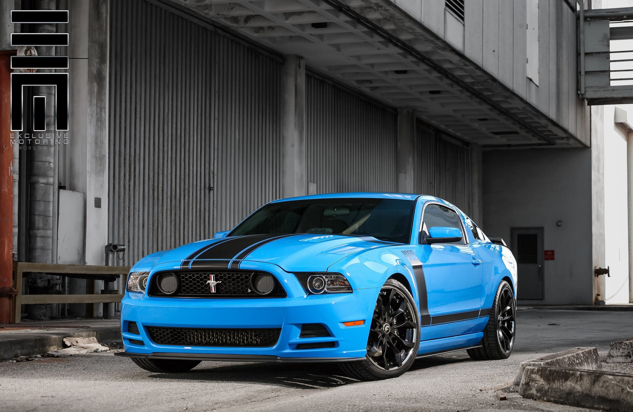 Wallpaper #bRmsB48BtGB6xQ78Xld016 Mustang Boss 302 on Forgiato Custom Wheels by Exclusive Motoring