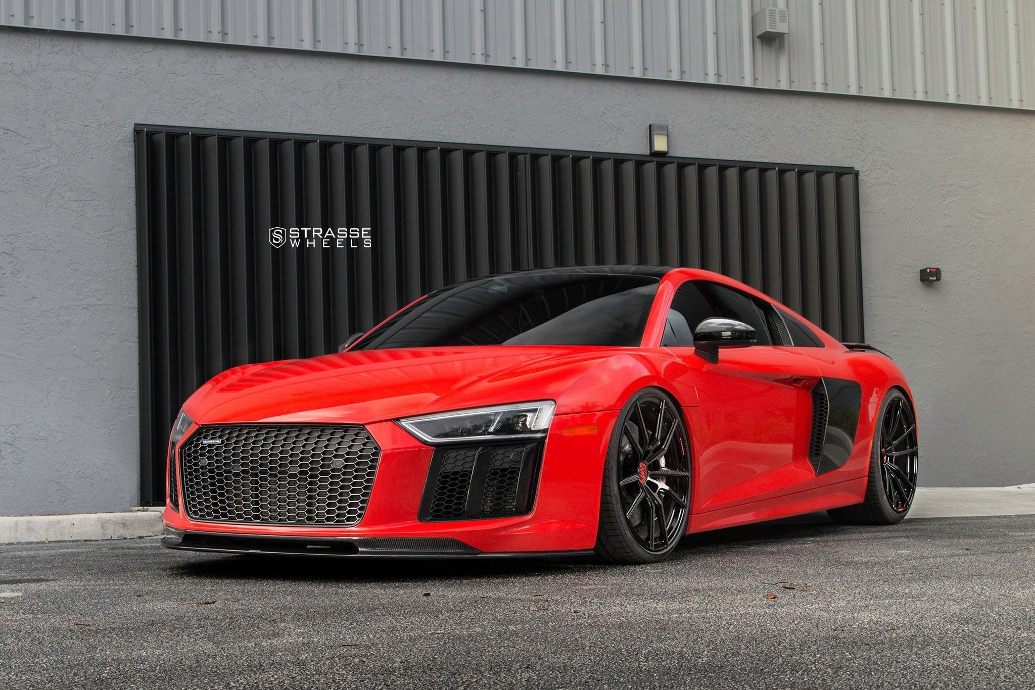 Wallpaper #1vKTLpMBD57sowDKSMNW27 Lady in Red Audi R8 Enhanced with Carbon Fiber Caridcom Gallery