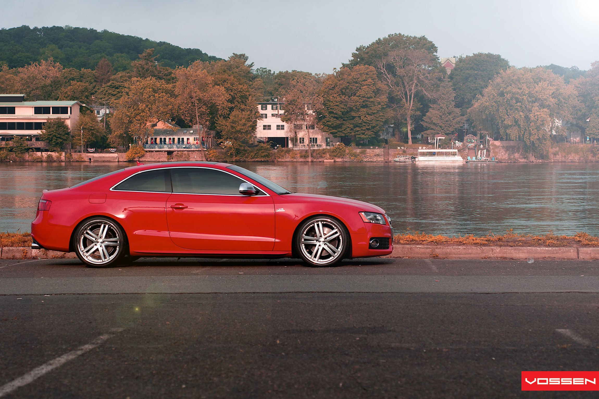 Wallpaper #l-obVZMBlwTYPL18Vwxp30 Ruby Red Audi A5 with Chrome Elements Caridcom Gallery