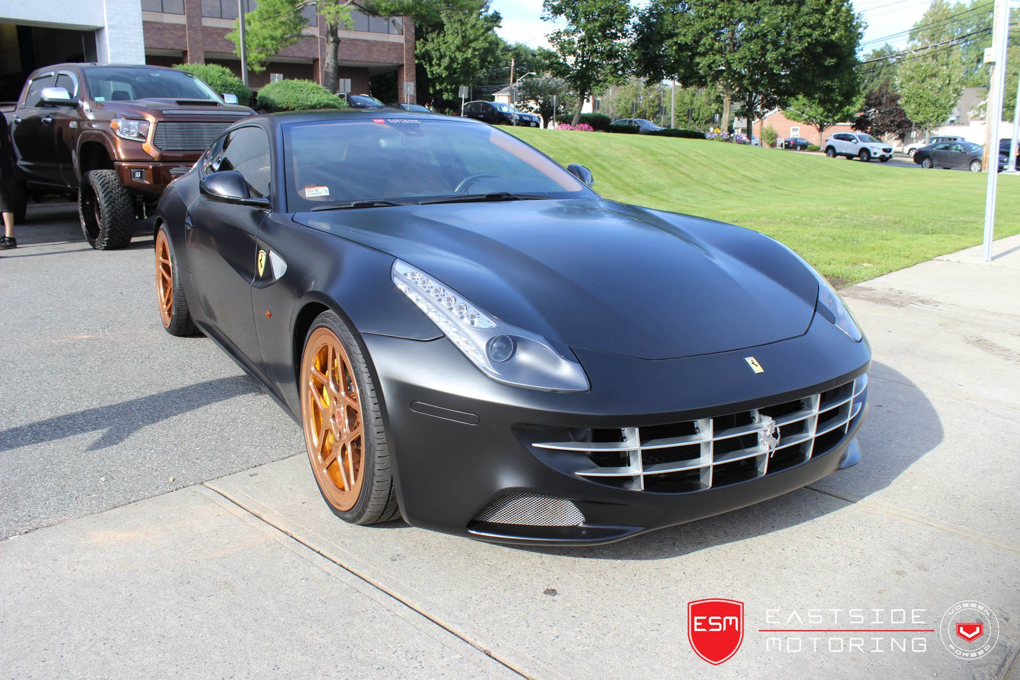 Wallpaper #M0COMZMBJhL2WPbaGcdz8 Visual Styling Tweaks and Vossen Custom Wheels on Ferrari Ff Carid